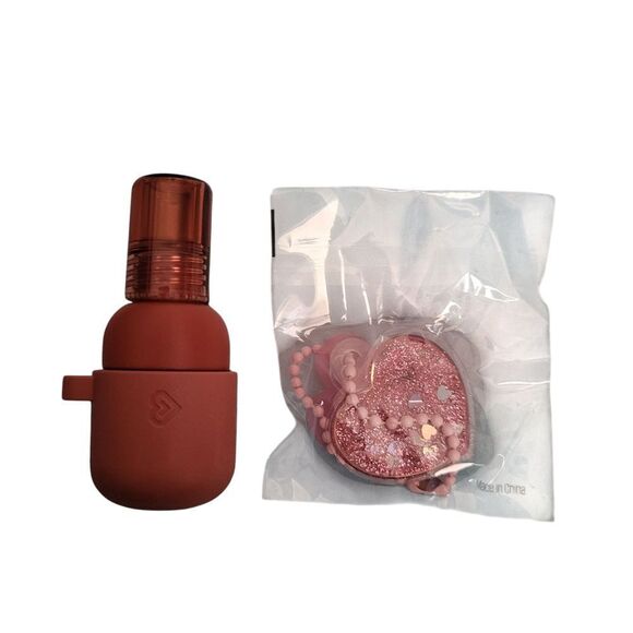 Jelly Charm Lip & Blush Glaze Stain- Peach Fizz Key Chain - Picture 3 of 6